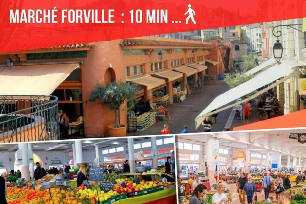 Cocoon Center - Rue D'antibes - 200m Plage- Clim - Wifi - Unique *